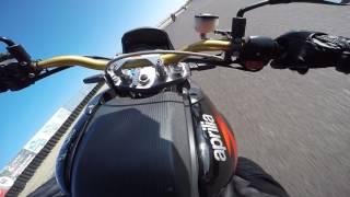 Circuit Zandvoort on a Aprilia Pegaso Strada - Heat 1