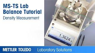 Density Measurement with Laboratory Balances