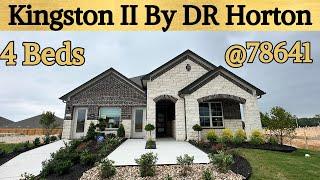 Kingston II by DR Horton | Rosenbusch Community | Leander TX | 4 beds