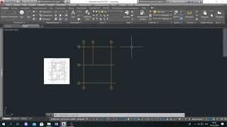 Построение стен и перегородок  на плане этажа в AutoCAD