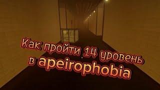 Как пройти 14 уровень в apeirophobia туториал