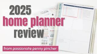 NEW! 2025 PASSIONATE PENNY PINCHER HOME PLANNER REVIEW! | Cleaning & Home Maintenance Planner