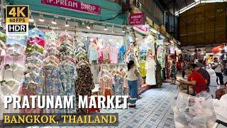 [BANGKOK] Pratunam Market "Shopping At The Largest Wholesales Clothing Market"| Thailand [4K HDR]