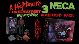 Обзор фигурки Freddy Kruger NECA | A nightmare on elm street 3 dream warrior | accessory set |