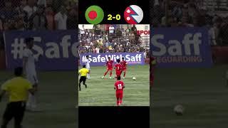 Bangladesh vs Nepal SAFF U-20 Champions #bangladesh #football #fifa #saff