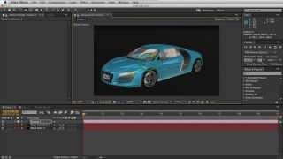 Tutorial 68 - 3 Steps - Import 3D OBJ Models into After Effects Tutorial