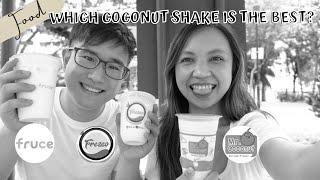 Trying the Most Famous Coconut Shakes in Singapore: Fruce + Fresco + Mr. Coconut