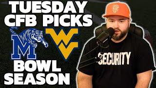 Memphis vs West Virginia Picks - College Football Bowl Season With Kyle Kirms