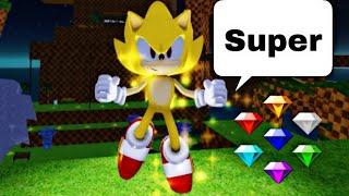 This Is The Best Super Sonic..(Roblox)