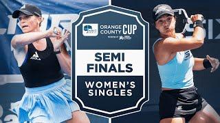 Brooke Buckner v Catherine Parenteau at the Select Medical Orange County Cup