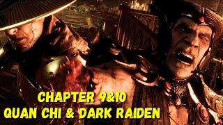 Mortal Kombat Onslaught Chapter 9 &10 | Quan Chi & Dark Raiden All Cutscenes