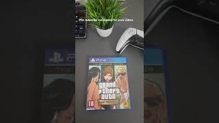 Unboxing GTA TRILOGY for Ps5 . #gaming #gamer #firstshortvideo #gta5 #gtatrilogy #ps5 #ps4