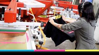 First Prints and First Impression - Anatol Titan M Automatic Screen Printing Press