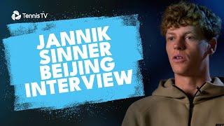 Jannik Sinner On US Open Win & More | Beijing 2024