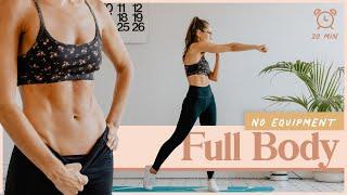 20-MINUTE FULL-BODY WORKOUT (No Equipment)