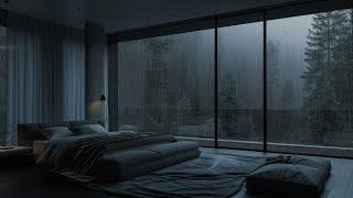 Peaceful Rain Sounds for a Good Night’s Rest | Tropical Pine Forest On A Gentle Rainy Day