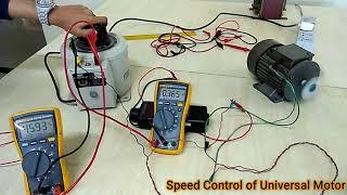 Speed Control of Universal Motor using Auto Transformer | Ss Tech Lab #engineeringprojects #nitgoa