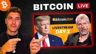  BITCOIN CONFERENCE 2024 LIVE | DONALD TRUMP KEYNOTE | NASHVILLE