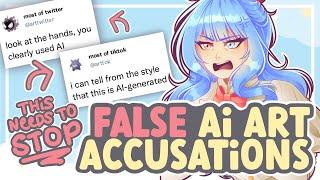 False AI Art Accusations Are a PROBLEM (& How to Disprove Them) || SPEEDPAINT + COMMENTARY