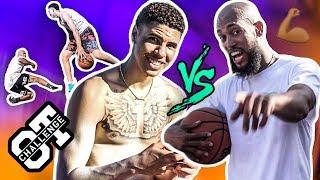 LaMelo Ball Hosts The Overtime Challenge! BREAKS Larry's Ankles & Shows Off NEW TATTOO 