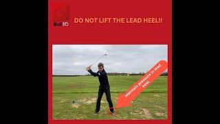 Lead heel pressure - improve how both you and the club move