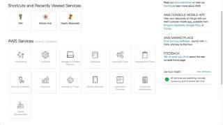 A first look at the new AWS Console!