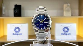 Xship.vn: Highlights | Seiko 5 Automatic Blue Dial Stainless Steel Men Watch SNK615K1