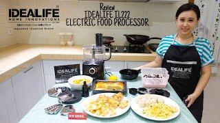 Review Food Processor IDEALIFE IL222 | Food Processor Terbaik ?