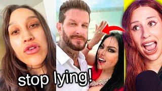 woman tells tiktok her husband faked his d3ath, he exposes her #messytiktok - REACTION