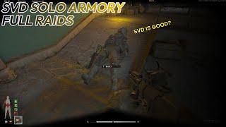 SVD SOLO is EASY? (5M+ FORBIDDEN ARMORY FULL RAIDS) - Arena Breakout Infinite PC