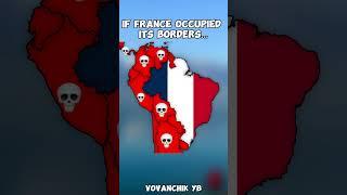 If France occupied its borders #map #mapping #youtube #2024 #memes #shorts