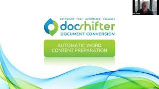 Automated Word content preparation in Microsoft SharePoint with DocShifter