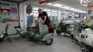 Easy-P - VeLa, the specific parking device for vintage Vespa and Lambretta