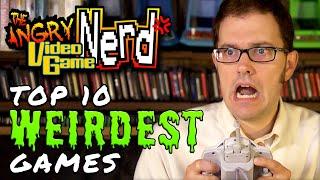 Top 10 Weirdest Games - Angry Video Game Nerd (AVGN)