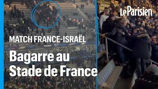 France-Israël : bagarre et mouvements de foule au Stade de France