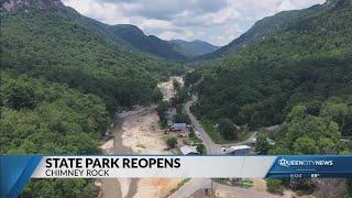 Chimney Rock State Park prepares to reopen to the public next Friday