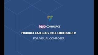 WooCommerce Product Category Page Grid Builder