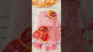 Gluten-Free Blood Orange Poppy Seed Cake #glutenfree #wheatfree #food #orange #cake #shorts