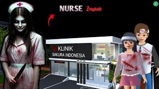 NURSE Zombie Haunted YUTA MIO at Klinic  | SAKURA School Simulator Horror Drama 