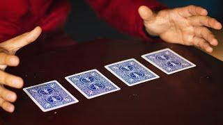 IT'S ALWAYS 4 CARDS!!!  Magic Trick REVEALED