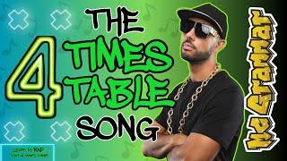 Learn Your Four Times Table in Rap! | MC Grammar  | Educational Rap Songs for Kids 