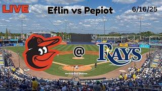 Baltimore Orioles @ Tampa Bay Rays | LIVE! Play-by-Play & Commentary | 6/16/25 | Game #71