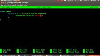How to run java program on linux PC