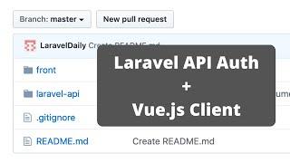 Demo: Laravel API Login/Register with Vue.js Client