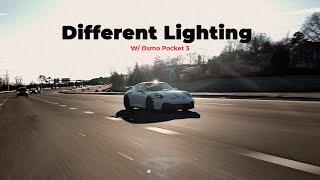 different lighting of gt3 osmo