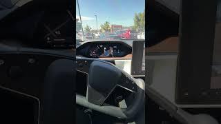 Tesla vision auto parks itself v12.5.4