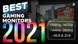 BEST Gaming Monitors of 2021 (1080p - 1600p, 144Hz - 360Hz)