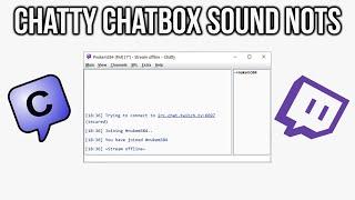 Chatty Twitch Streamlabs Chat Message Sound Notification Tutorial (2020)