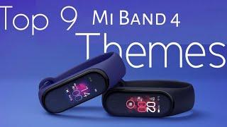 Top 9 Mi Band 4 watch faces | theme collection