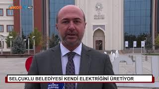 Selçuklu Belediyesi kendi elektriğini üretiyor